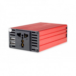 Convertor de tensiune AMiO 12V/230V 300W/600W 2xUSB PI03