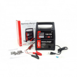 Incarcator baterie auto/moto AMiO 12A, 12V SBC-12A