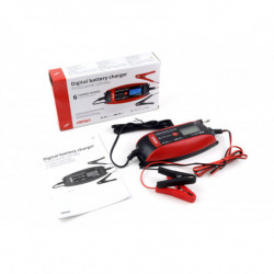 Incarcator auto/moto digital AMiO 6V/12V - 2A/4A - DVL DBC-4A