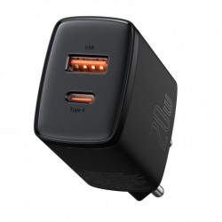 Încărcător Baseus Compact Quick Charger, USB, USB-C, 20W
