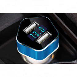 Încărcător auto 2xUSB + TEST PCH PRO-05
