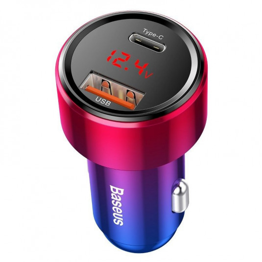 Încărcător auto BASEUS Magic USB + USB-C QC 4.0 PD 45W