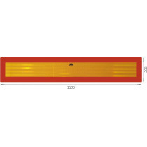 Tablă reflectorizantă TW-P1 RR* 101-01W-69