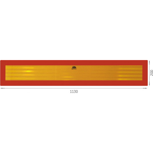 Tablă reflectorizantă TW-P1 RR* 101-01W-69