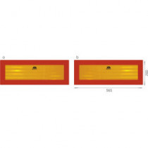 Plăci reflectorizante TW-P2 / RR 101-01W-71 (2 buc.)