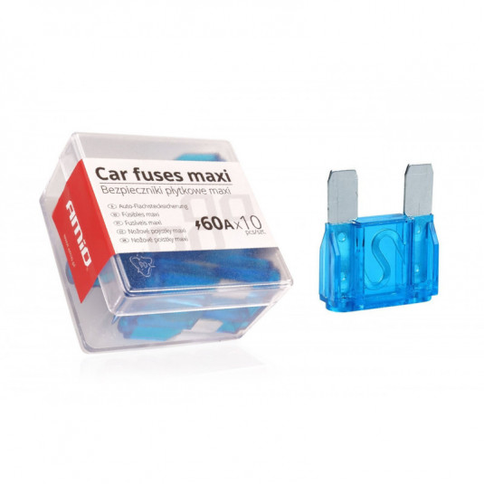 Siguranțe auto MAXI carcasă 10buc 60A