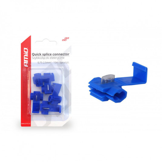 Conectori electrici rapizi 0,75-2,5mm2 15A Blister 5 buc