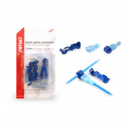 Conectori electrici rapizi Tip-T 0,75-2,5mm² 15A Blister 5 buc