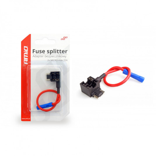 Adaptor pentru siguranțe MICRO profil mic 20A