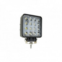 Lumină de lucru LED 16x LED AWL05 EMC 108x108 48W FLAT 9-60V