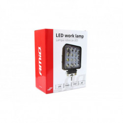 Lumină de lucru LED 16x LED AWL05 EMC 108x108 48W FLAT 9-60V
