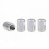 Set de capacele decorative din aluminiu pentru ventile. Universal pentru toate tipurile de ventile.