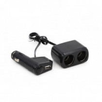 Splitter pentru aprindere auto + USB SOC1