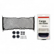 Plasă fixare bagaje cu buzunar și agăți 100x40