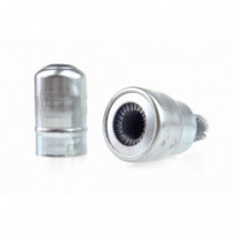 Perie de curățare pentru polii bateriei și bornele, metalică.