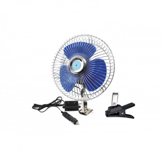 Ventilator auto metalic 12V