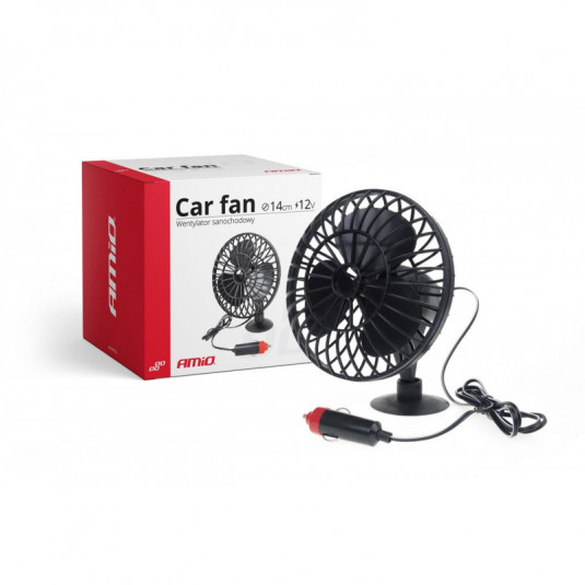 Ventilator pentru masina cu ventuza mini FAN 12V