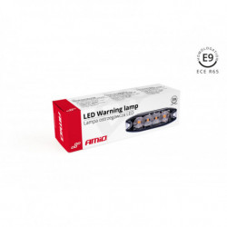 Iluminare de avertizare portocalie 4x3W LED R65 R10 12/24V IP67