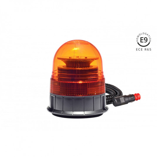 Girofar de avertizare W02M magnetic R65 R10 36LED 12 / 24V IP56