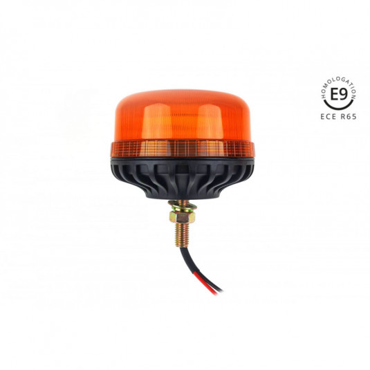 Girofar de avertizare W03SB cu o singură șurub R65 R10 36LED 12/24 V IP56