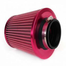 Filtru de aer conic + 3 adaptoare ROȘU