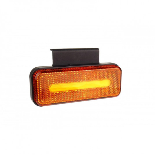 Lumină de gabarit portocalie - dreptunghiulară LED- OM-02-O