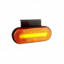 Lumină de gabarit portocalie - ovală LED- OM-01-O