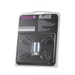 Șuruburi de siguranță McGard M12X1,5x37mm 60° 19MM BLACK EDITION