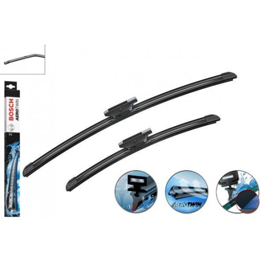 Ștergătoare Bosch Aerotwin set pentru RENAULT Twingo III [X07] (12.15-ok) 500/360mm