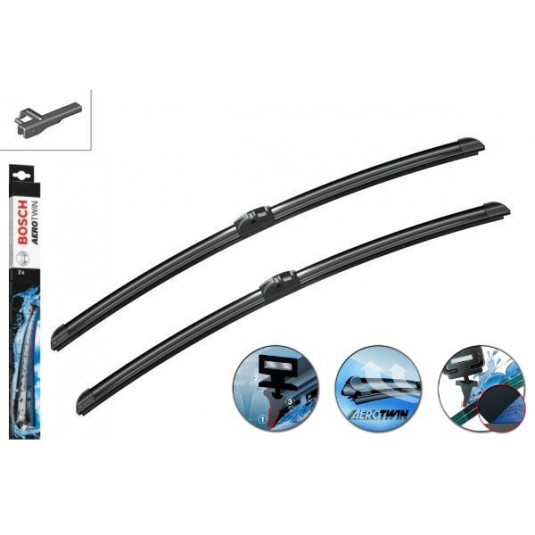 Ștergătoare Bosch Aerotwin set pentru MERCEDES Seria C [204] (01.07-11.08) 600/600mm