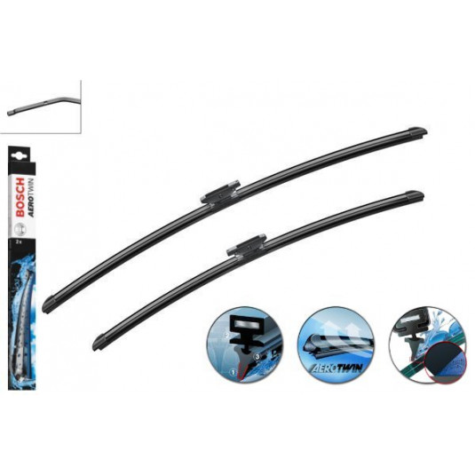 Ștergatoare Bosch Aerotwin set pentru RENAULT Grand Scénic III [JZ] (05.09-prezent) 750/650mm