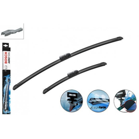 Stergătoare Bosch Aerotwin set pentru FIAT 500L [199..,CFA] (09.12-până în prezent) 650/380mm