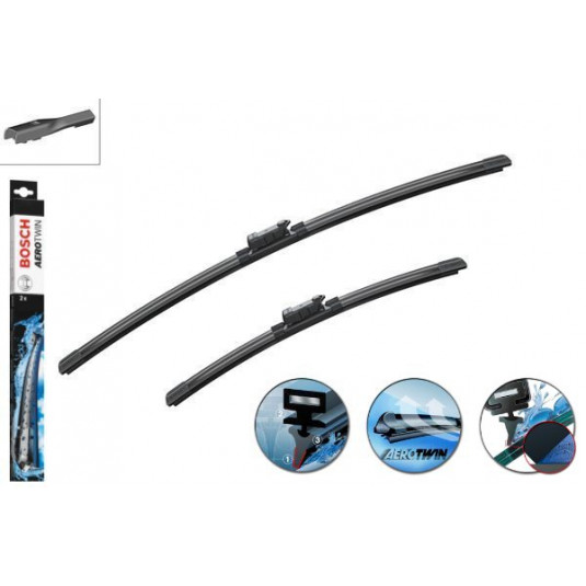 Ștergătoare Bosch Aerotwin set pentru ŠKODA Rapid [NH3] (07.12-în prezent) 600/400mm