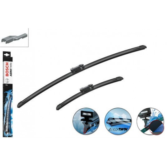 Ștergătoare Bosch Aerotwin set pentru HYUNDAI ix20 [JC] (10.10-curent) 650/340mm
