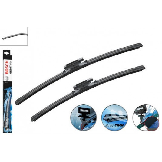 Stergătoare Bosch Aerotwin set pentru RENAULT Clio II (Campus) [BB./CB./SB.] (06.09-prezent) 500/450mm