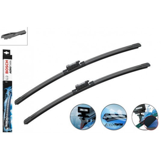 Ștergătoare Bosch Aerotwin set pentru VOLKSWAGEN Beetle [5C1,5C2] (04.11-prezent) 530/530mm
