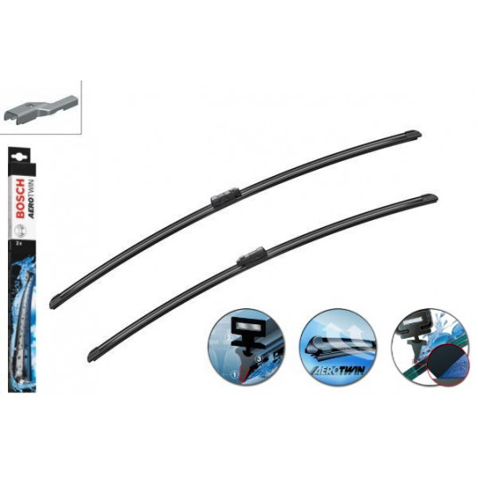 Ștergătoare Bosch Aerotwin set pentru CITROËN C4 Picasso II [B78] (02.13-07.16) 800/750mm