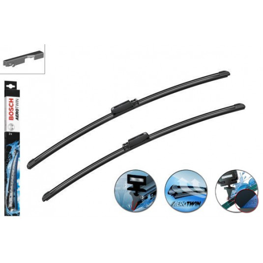 Stergători Bosch Aerotwin set pentru SEAT Altea [5P1] (03.09-07.15) 650/650mm