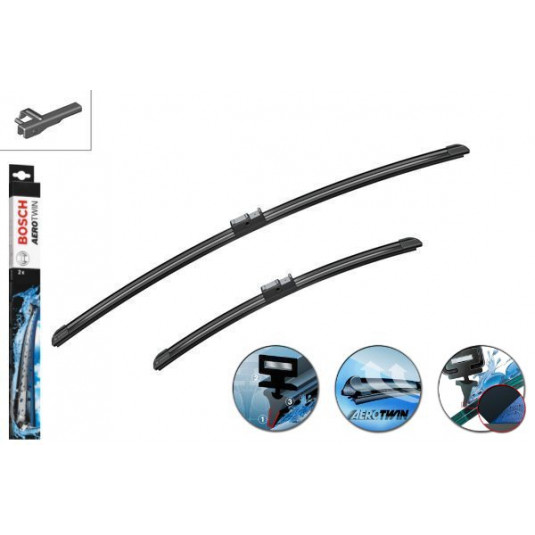 Ștergătoare Bosch Aerotwin set pentru FORD Focus II [04,08] (02.06-12.11) 650/425mm