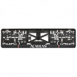 Covoraș sub tablă de înmatriculare 3D AC MILAN