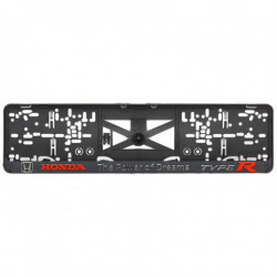 Suport pentru plăcuță de înmatriculare 3D HONDA TYPE R