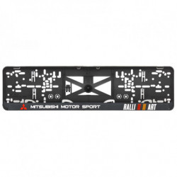 Suport sub plăcuță de înmatriculare 3D MITSUBISHI MOTOR SPORT