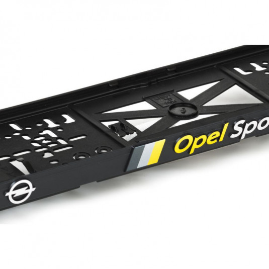 Suport pentru tablă de înmatriculare 3D OPEL SPORT