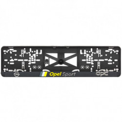 Suport pentru tablă de înmatriculare 3D OPEL SPORT