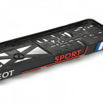 Covoraș sub TABLĂ ÎNMATRICULARE 3D PEUGEOT SPORT