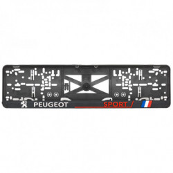 Covoraș sub TABLĂ ÎNMATRICULARE 3D PEUGEOT SPORT