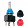 Caracteristici ale produsului: Material: plastic temperat Culoare: albastru, rosu, negru 20 A Dimensiune: Orificiu Ø 12 mm. Adancime maxima 9 mm