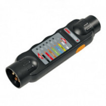 TESTER pentru testarea luminilor pentru remorci 12V. Inclusiv adaptor cu 7/13 pini