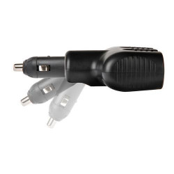 Mufă ciocan - splitter 12 / 24 V + USB