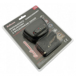 Conector cărucior de aprindere - triplu 12